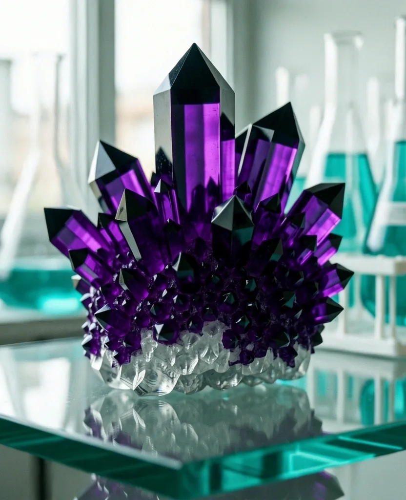 Molecular crystallization process